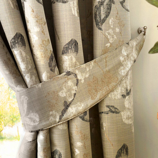 Andria 100% Polyester 14cm Curtain Tieback