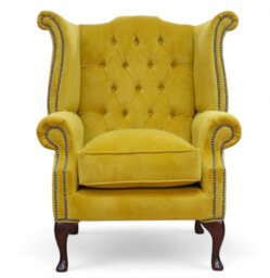Upholstered Wingback Chair
