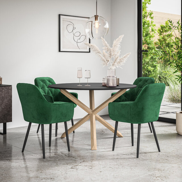 Adriunna 4 - Person Dining Set