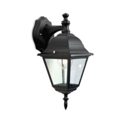 Elleise Grey 25Cm H Hardwired Integrated LED Outdoor Wall Lantern
