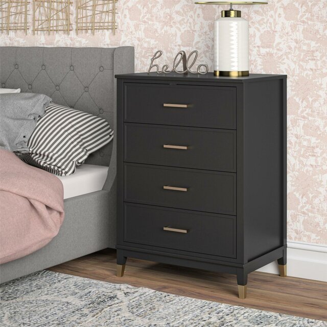4 Drawer 75Cm W Chest Of Drawers