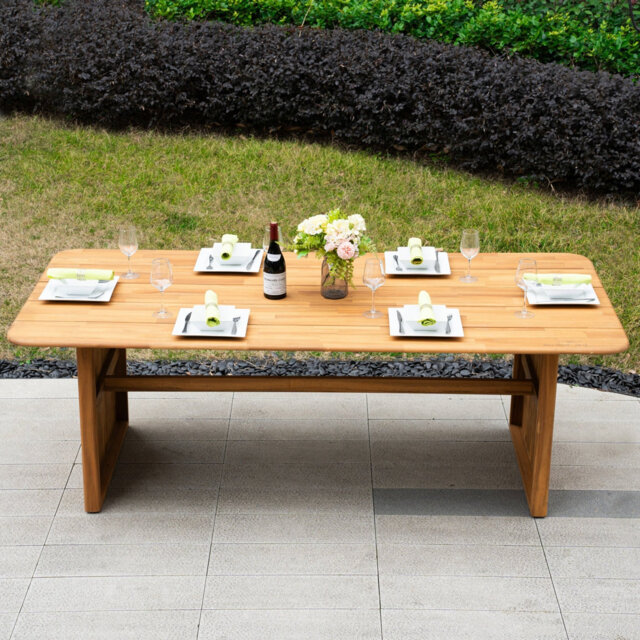 MIMO 220CM Solid Wood Outdoor Dining Table