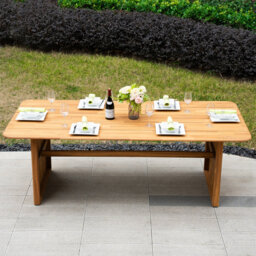 MIMO 220CM Solid Wood Outdoor Dining Table