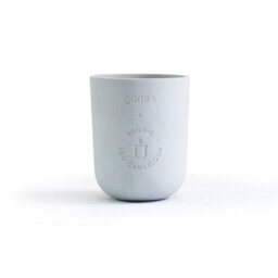 VANILLA TOBACCO LEATHER Scented Jar Candle with Concrete Holder