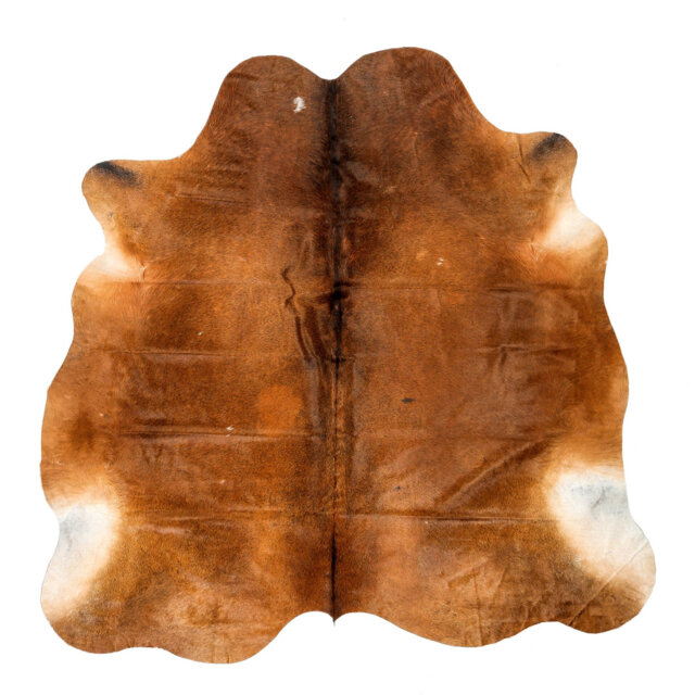 Myrtletown Animal Print Cowhide Flatweave 2cm X 1.75cm Area Rug