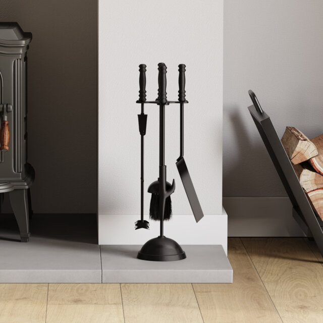 Henrietta 5 Piece Steel Fireplace Tool Set