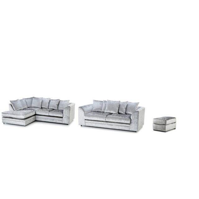 Romelia 3 - Piece Velvet Living Room Set