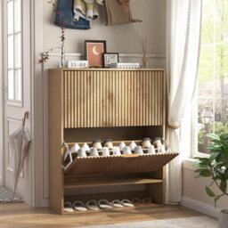20 Pair Shoe Storage Cabinet