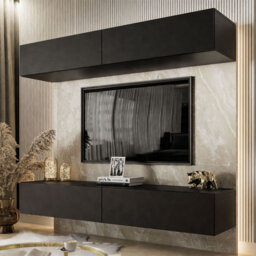 "Valo Unfinished Entertainment Centre for TVs up to 78"""
