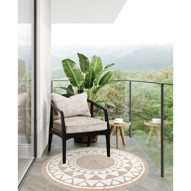 Adden 2.8mm Vinyl, Phthalate Free With Exclusive Printed Designs. Area Rug