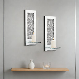 Metal Wall Candelabra