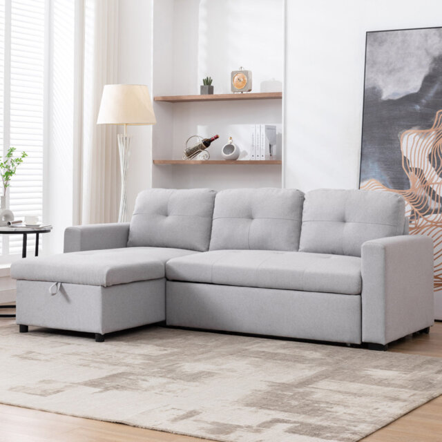 Kylissa Reversible Modular 3 Seater Sofa Bed