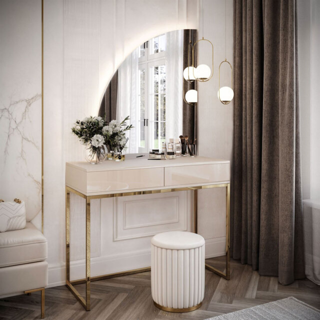 QUINNIE Dressing Table with Mirror