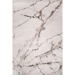 Ruby White Marble Beige Vein Abstract Modern Turkish Area Rug