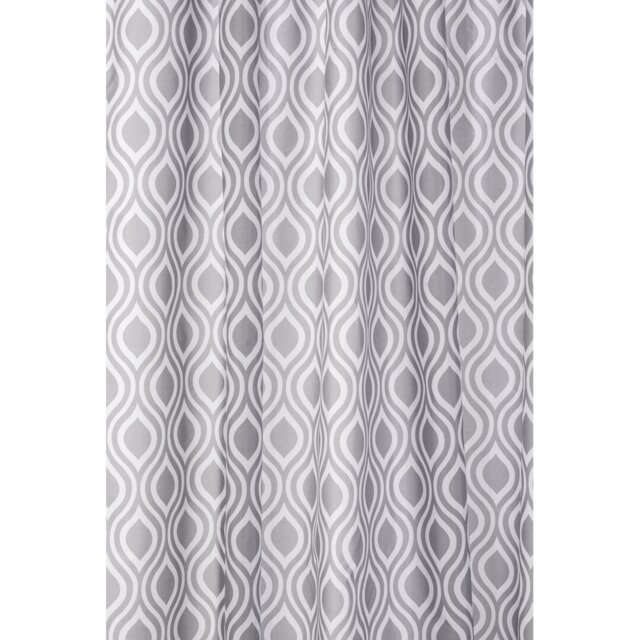 Medallion Textile Polyester Shower Curtain