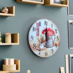 Lamentin Manufactured Wood Wall Clock