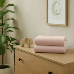 Cotton 2 - Piece Moses Basket Sheet Set