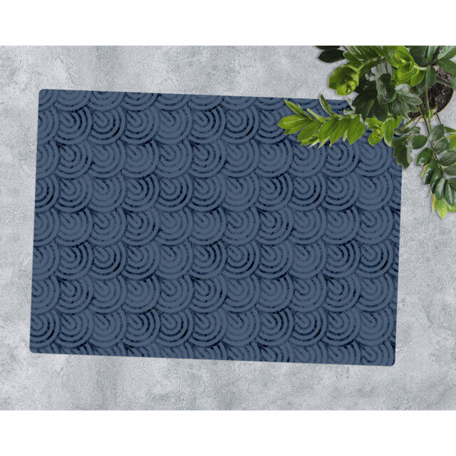 Nailya Hard Floor Straight Rectangular Chair Mat