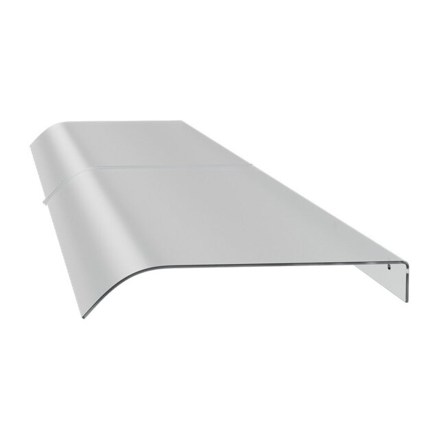 Dakota Fields 200cm W x 43cm D Plastic Cover Retractable Door / Window Awning