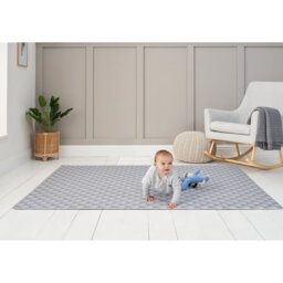 Tutti Bambini Luxury Padded XL Playmat – Extra Large 200 x 140cm Reversible Baby Play Mat