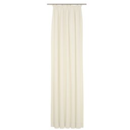 Pearce Synthetic Room Pencil Pleat Curtain, single Panel, opaque