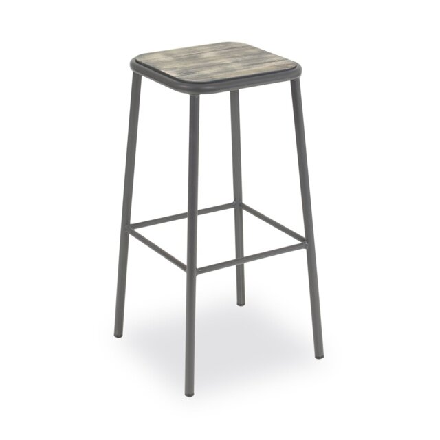 Wordsworth Steel Outdoor Stool