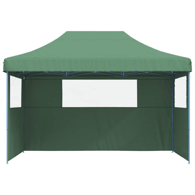 Vidaxl Foldable Party Tent Pop-Up With 4 Sidewalls Patio Gazebo Canopy Shelter