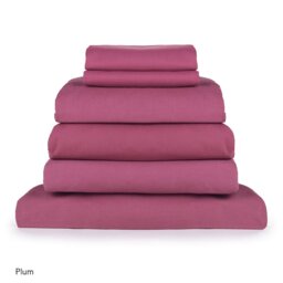 Cotton Blend, Polyester No Pattern Duvet Cover Set with Pillowcases