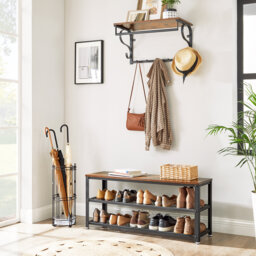10 Pair Shoe Rack