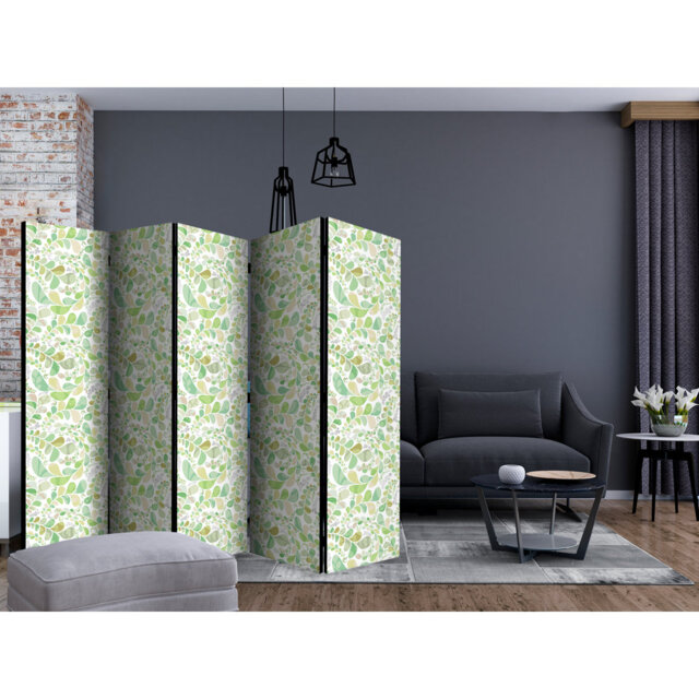 Room Divider - Plants Stained Glass II [Room Dividers]
