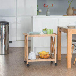 Swinehart Solid Wood Kitchen Cart