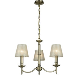Wellman 3 - Light Shaded Chandelier