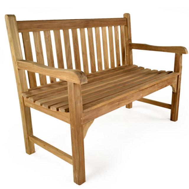 Meier Solid Wood Teak Outdoor Bench