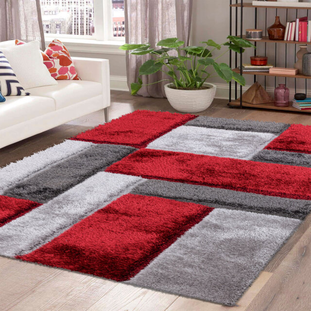 Davene Geometric Indoor / Outdoor Area Rug