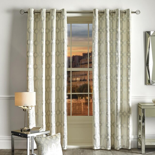 Westover Eyelet Room Darkening Door Curtains
