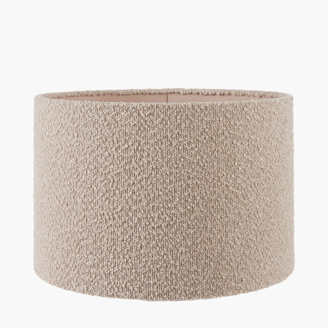 Drum Boucle Lamp Shade