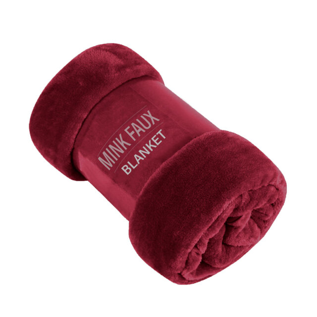 Francella Plush Cozy Mink faux Fleece Blanket/Throw