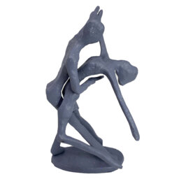 Gabriela DANCING COUPLE IN HOLD Iron Figurine 15cm