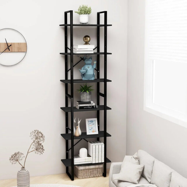 Emlen 210cm H x 60cm W Etagere Bookcase