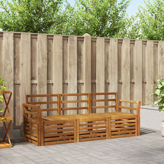 Sofa Sets Solid Acacia Wood Outdoor Furniture Garden Seating Solutions