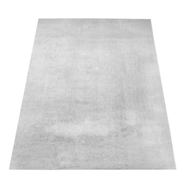Crillon 100% Polyester Silver Outdoor Rug