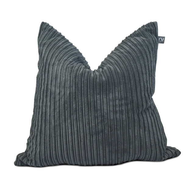 rucomfy Beanbags Soft Corduroy Square Floor Cushion - Use as Large Cushion, Pillow or Extra Seating - Home Living Room Decor or Bedroom Furniture - Ma