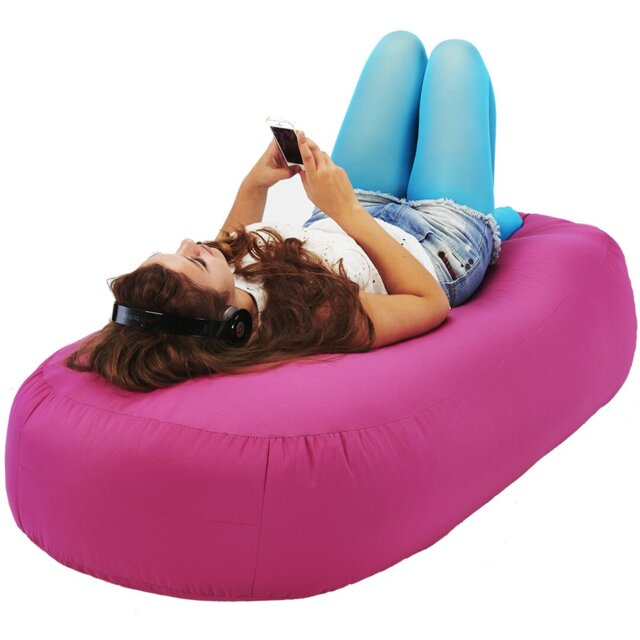 Polyester Outdoor Friendly Refillable Bean Bag Sofa