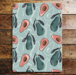 70'S Style Avocado Pattern Wall Décor