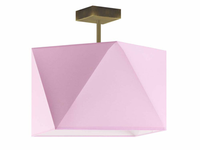 Demarian Fabric Semi Flush Mount