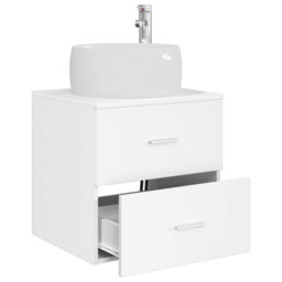Single Bathroom Vanity with Ceramic Basin