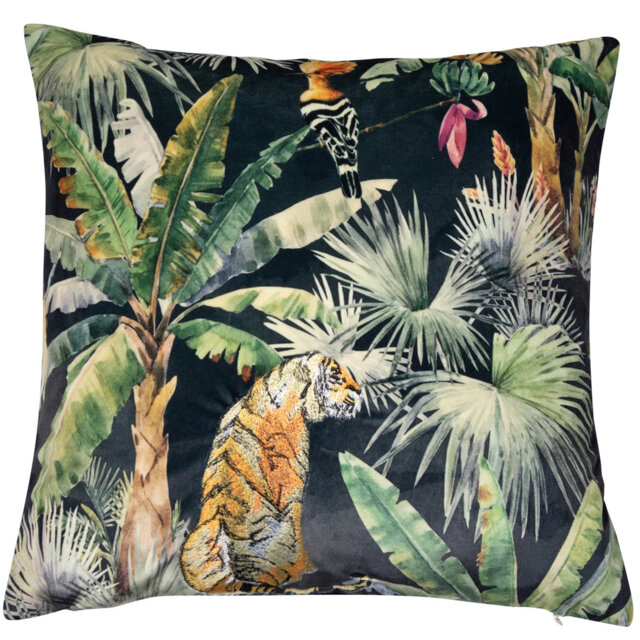 Alfredas Feathers Abstract Sqaure Scatter Cushion Cushion With Filling