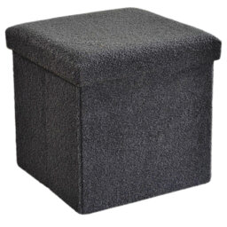 38 FOLDABLE BOUCLE STORAGE BOX