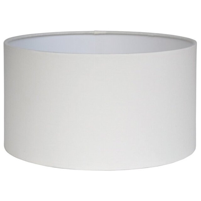 Loranger Cotton Drum Lamp Shade ( Clip On ) in Cream