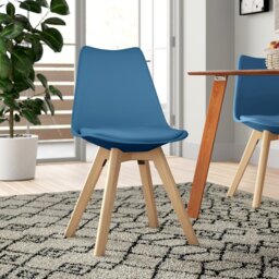 Mira 43cm H Polyester Blend Upholstered Dining Chair